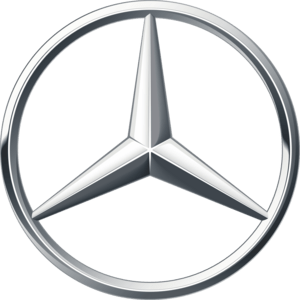 Logo of Mercedes car